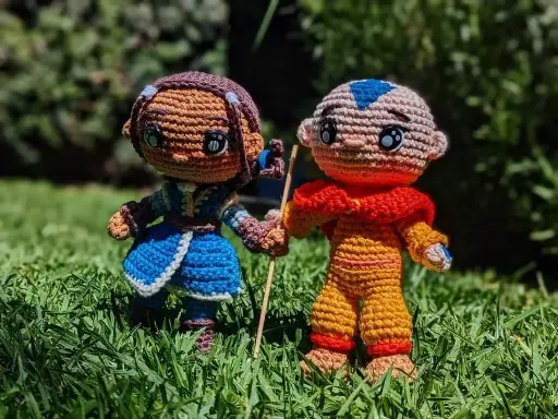 Aang y Katara